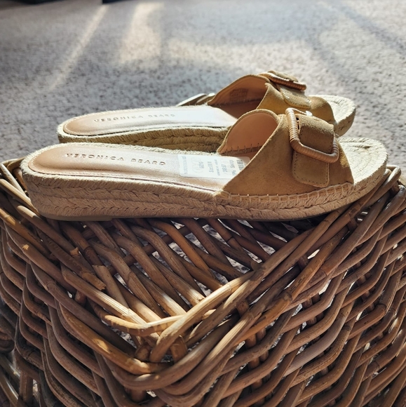 Veronica Beard - Buckled Espadrilles Slides - Picture 2 of 6